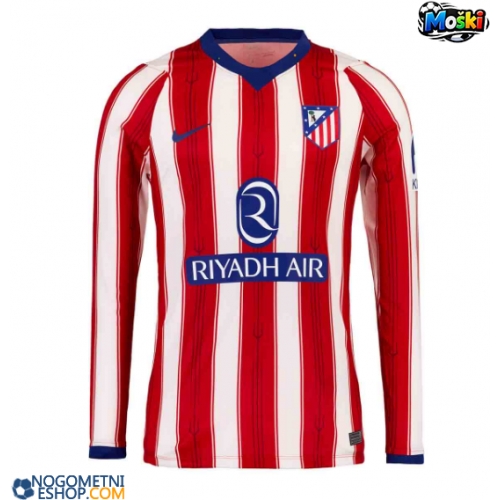 Moški Nogometni dresi Atletico Madrid Domači 2026-27 Dolgi Rokav